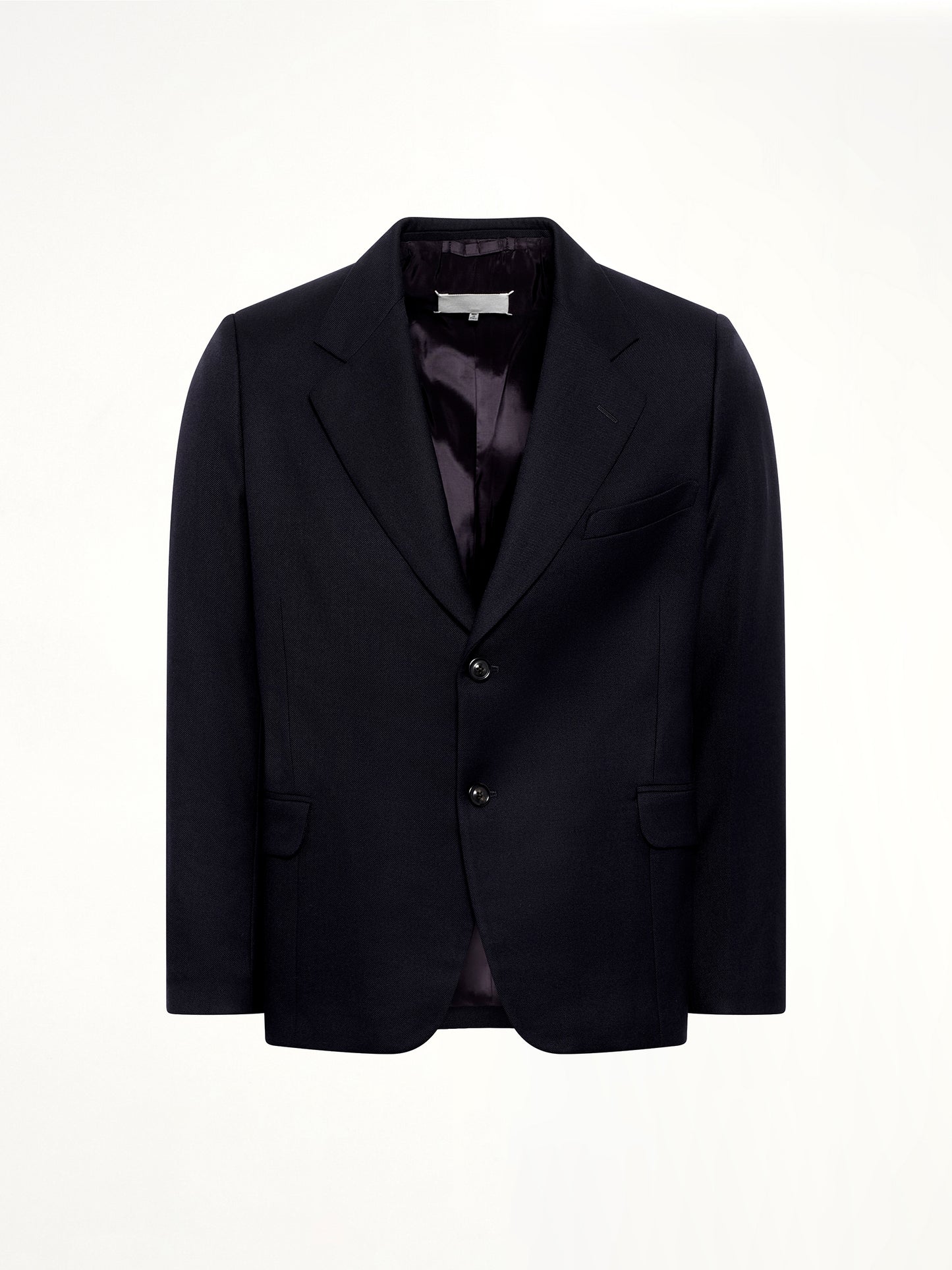 Virgin Wool Blazer in Blue