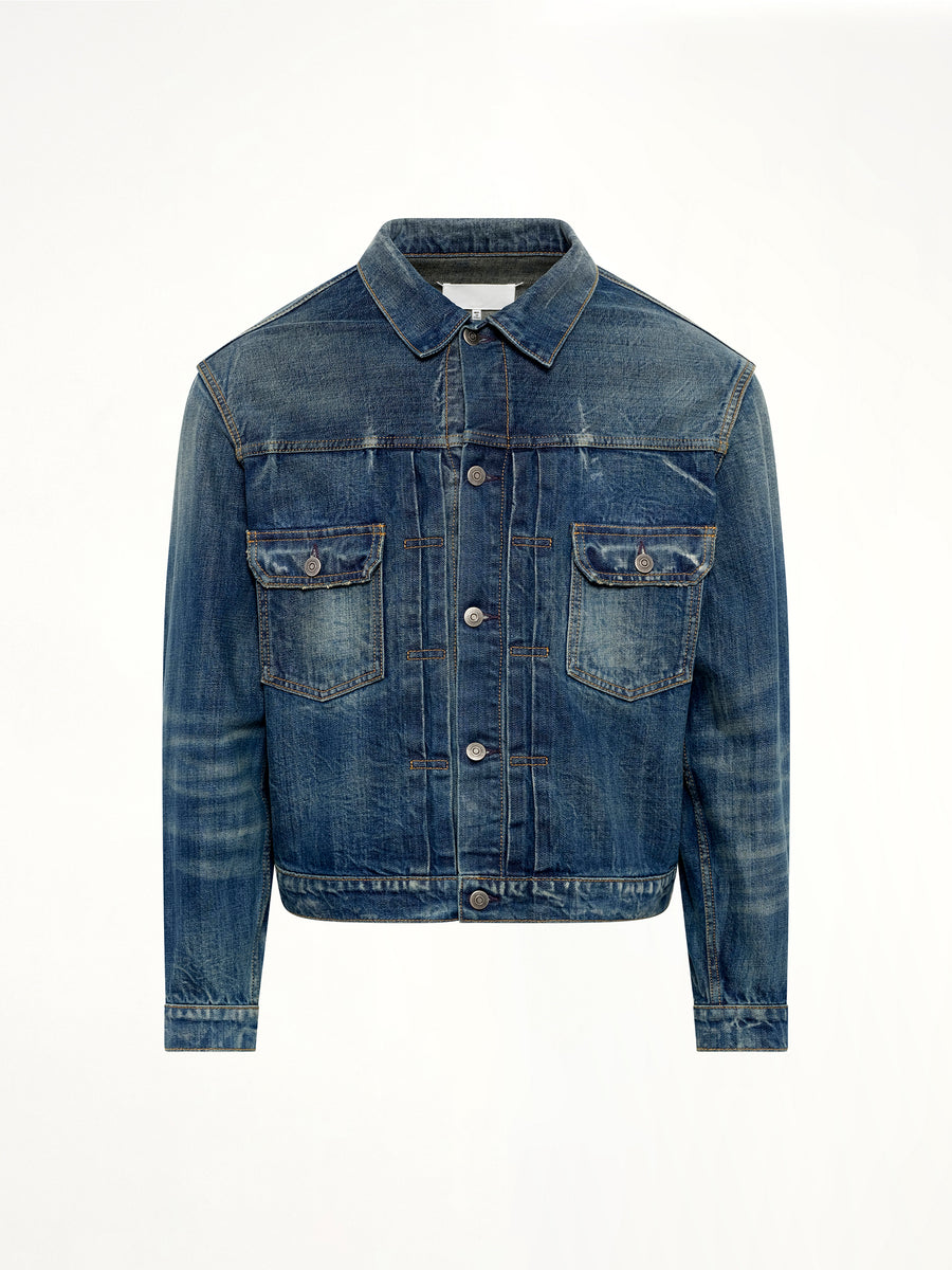 Denim Jacket in Blue Wash