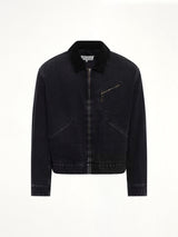 Original Japanese Denim Jacket in Washed Black