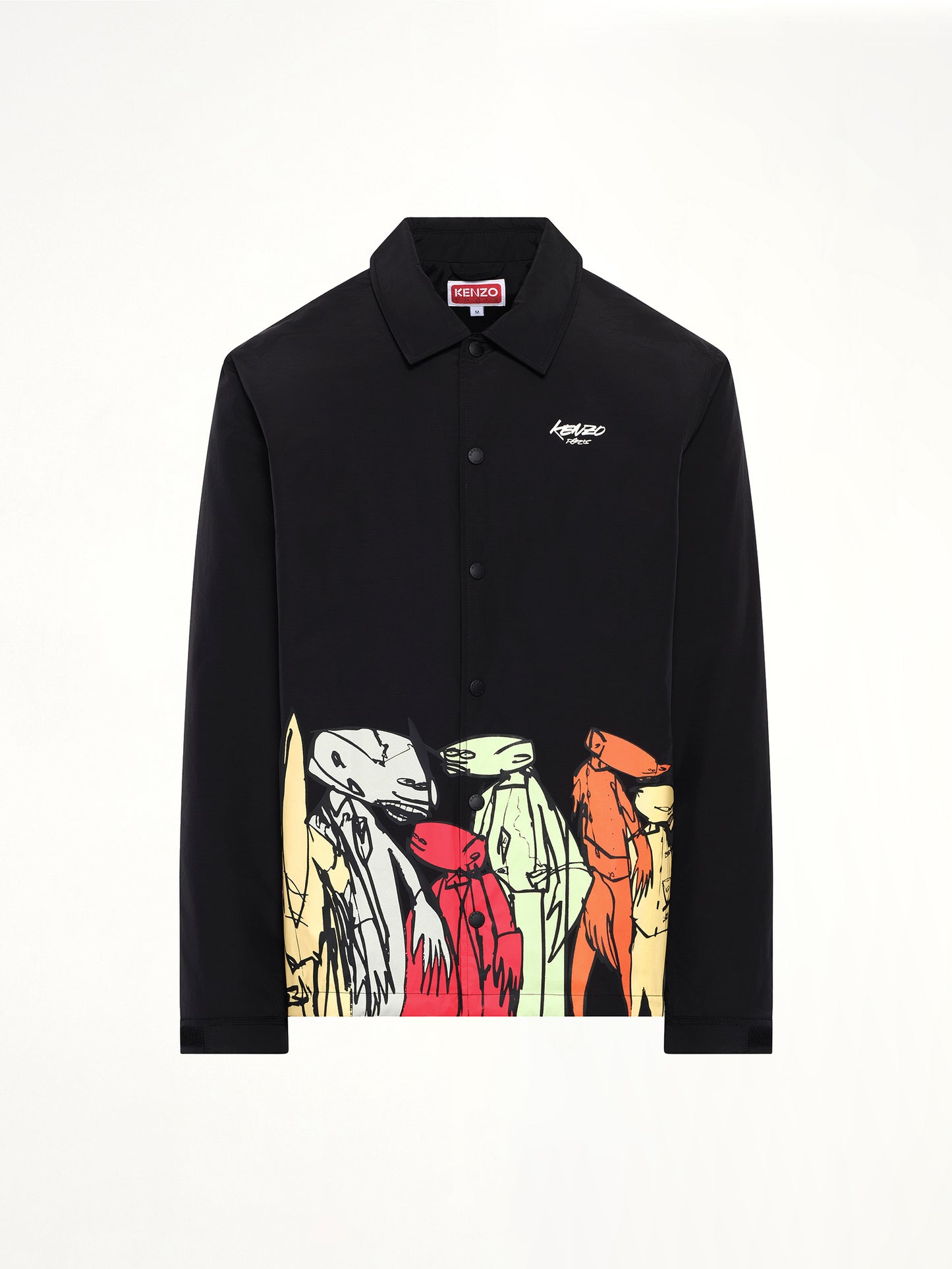 Kenzo x Futura 2000 Padded Coach Jacket in Black