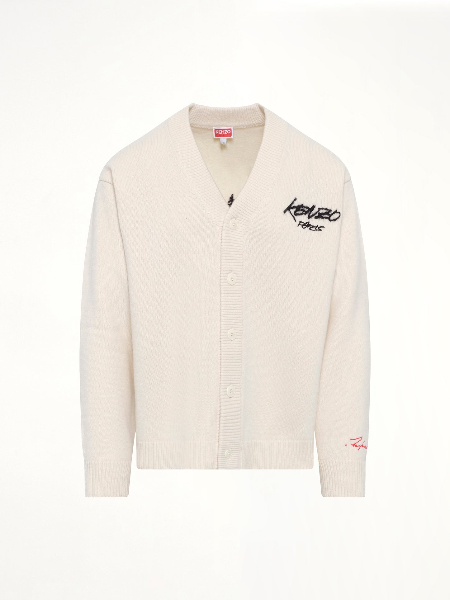 Kenzo x Futura 2000 Cardigan in Off White