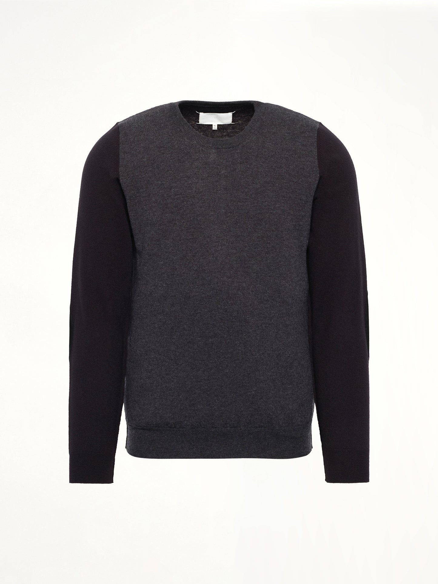 Two-Tone Sweater in Grey/Black