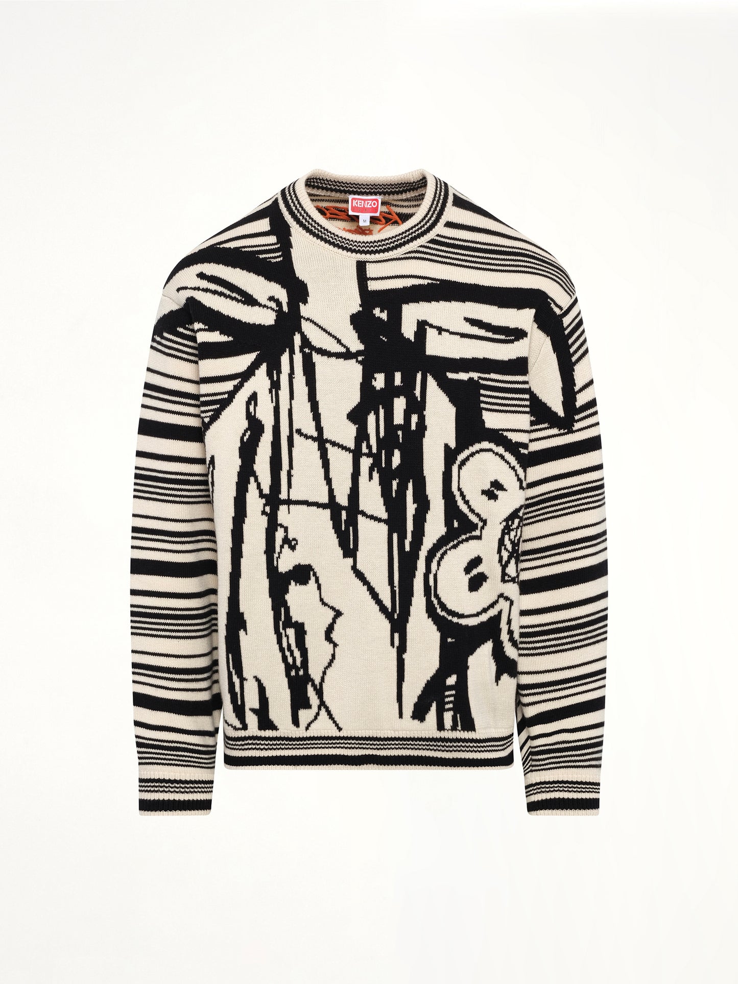 Kenzo x Futura 2000 Sweater in Off White