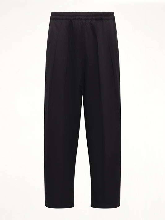 Cotton Twill Pants in Black