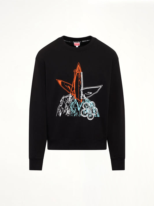 Kenzo x Futura 2000 Sweatshirt in Black