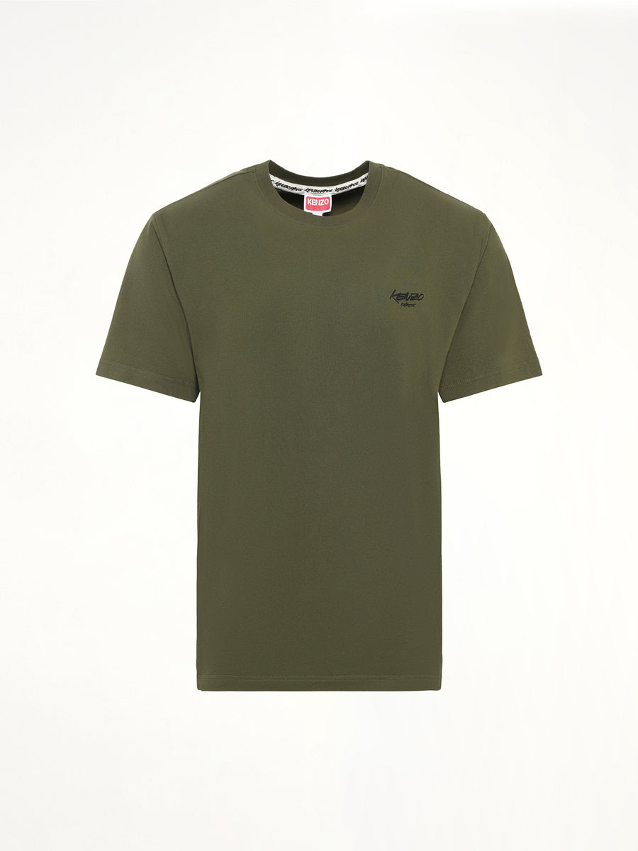 Kenzo x Futura 2000 T-Shirt in Olive