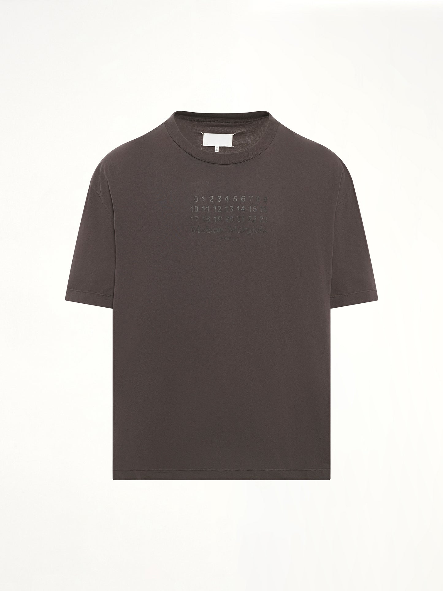 Maison Margiela Logo T-Shirt in Mink