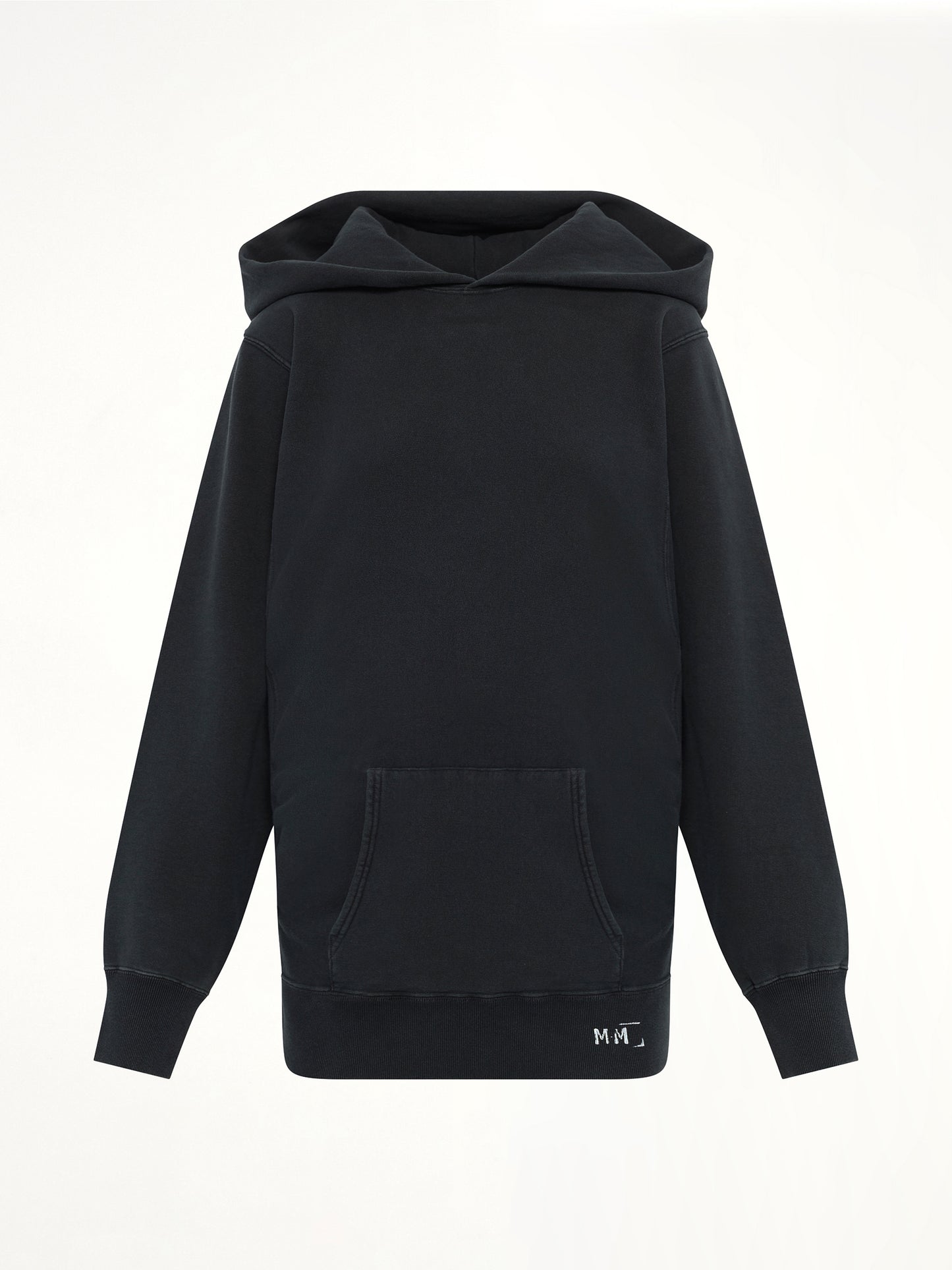 Organic Cotton Fleece Hoodie in Vintage Carbon