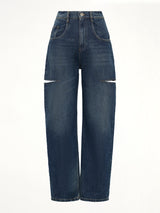 Slash Denim Jeans in Washed Indigo