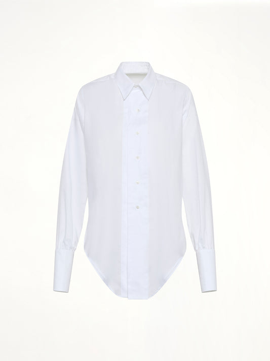 Long-sleeved Shirt in White