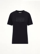 Maison Margiela Logo T-Shirt in Washed Black