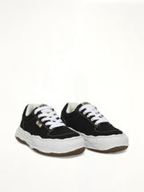 Oliver OG Sneaker in Black Front View | MAISON MIHARA YASUHIRO