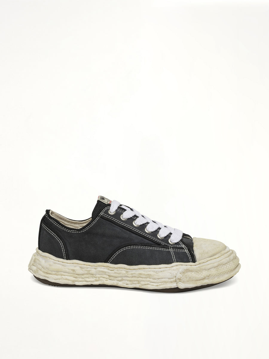 Peterson 23 OG Sneaker in Black Side View | MAISON MIHARA YASUHIRO