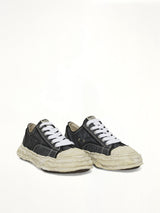 Peterson 23 OG Sneaker in Black Front View | MAISON MIHARA YASUHIRO