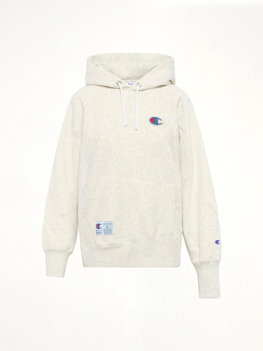 Undercover X Champion Hoodie in Oatmeal