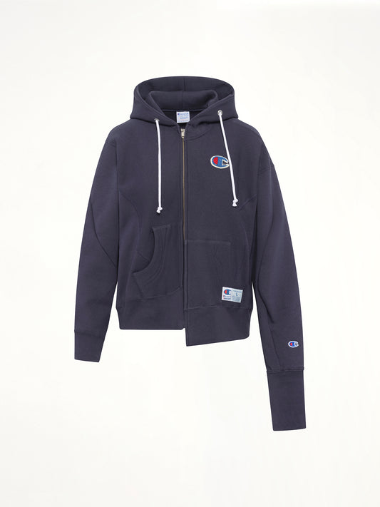 Undercover X Champion Zip Hoodie in Navy