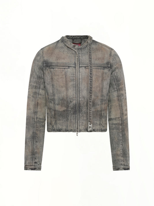 D-VULMAR-FSI Denim Jacket in Dirty Wash