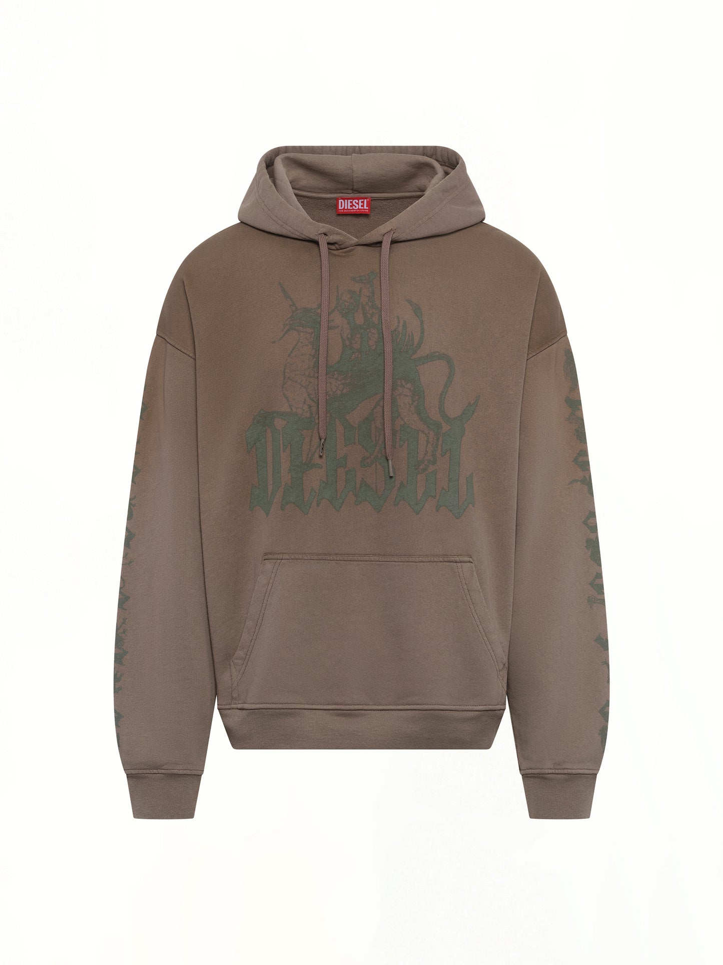 S-GRIFFON Hoodie in Brown