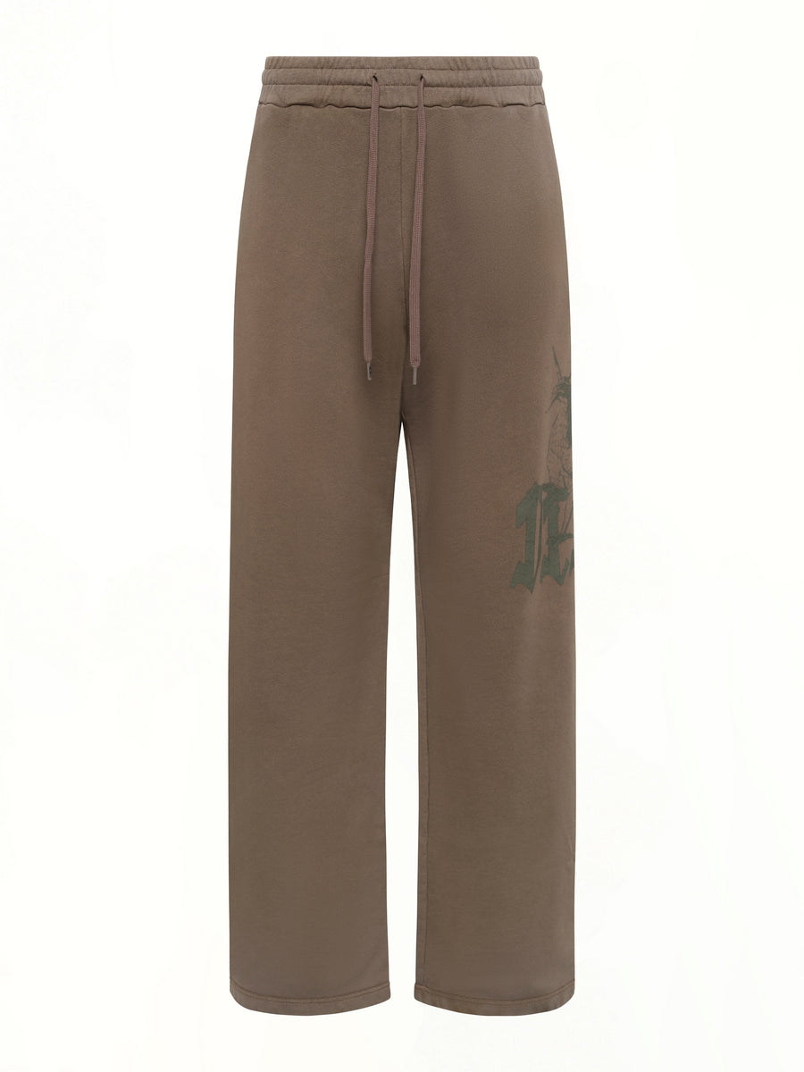 P-GRO Sweatpants in Brown