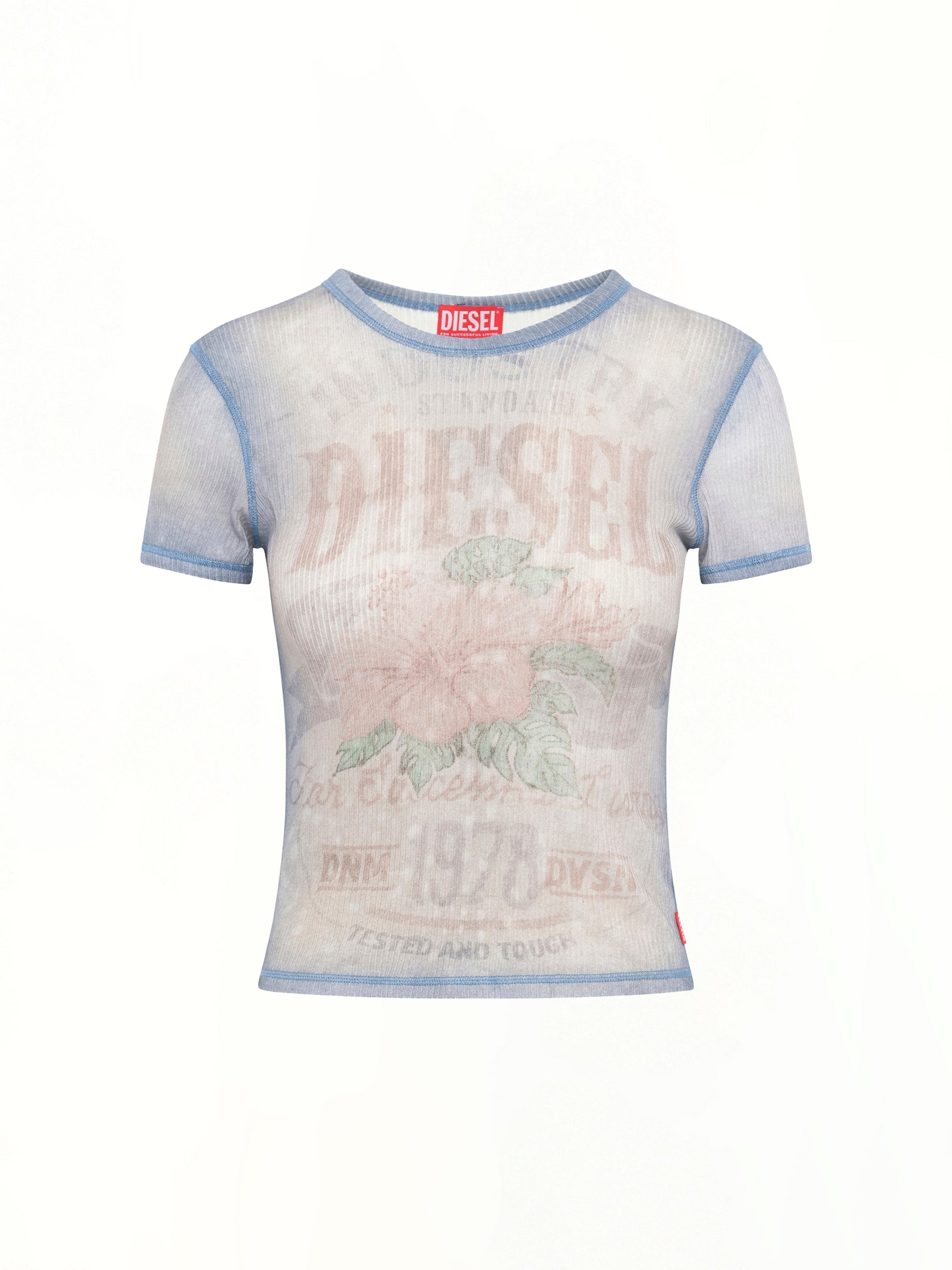 T-IANA T-Shirt in White/Blue