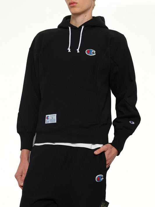 Undercover X Champion Hoodie in Black
