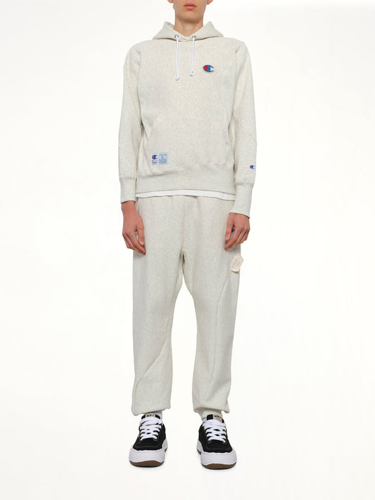 Undercover X Champion Hoodie in Oatmeal