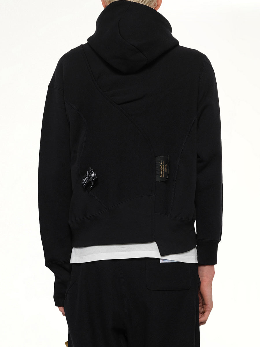 Undercover X Champion Zip Hoodie in Black