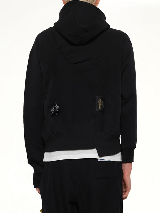 F/W 25 Undercover X Champion Zip Hoodie in Black