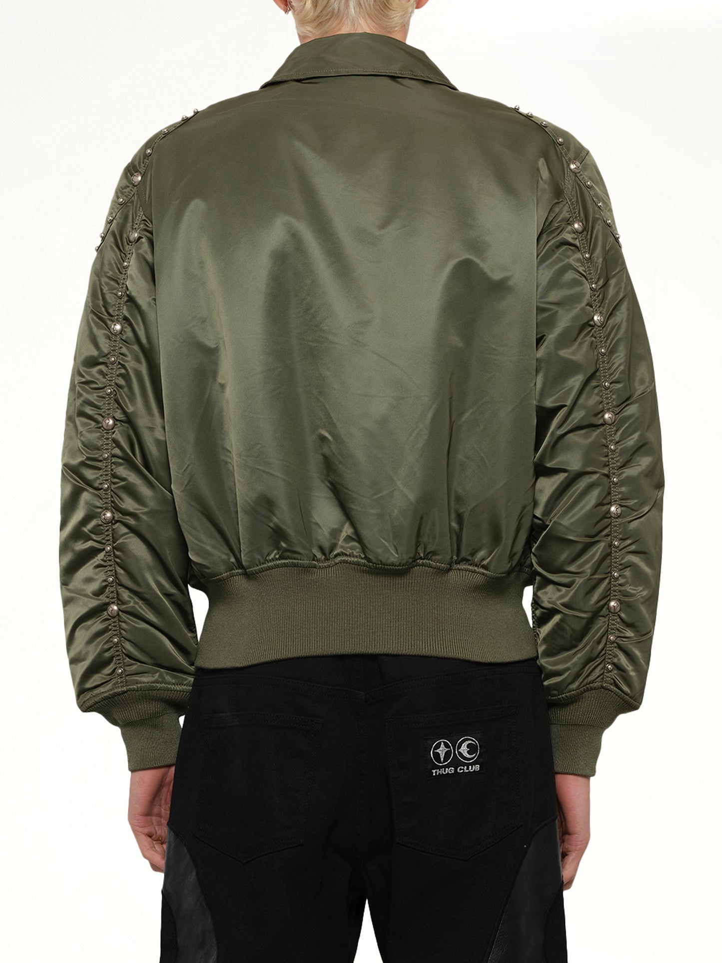 TC x Alpha Industries Bomber Jacket (Rivet Ver) in Sage