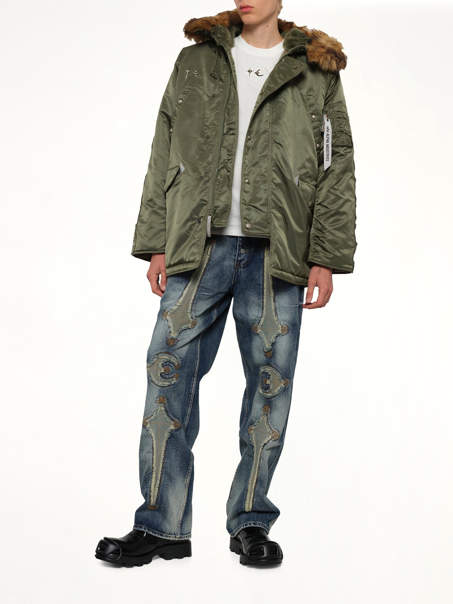 TC x Alpha Industries N-3B Parka in Sage