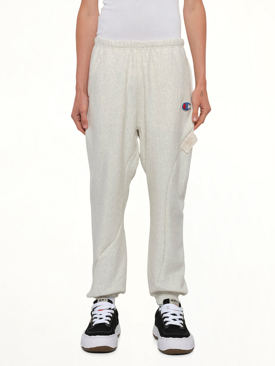 Undercover X Champion Sweatpants in Oatmeal