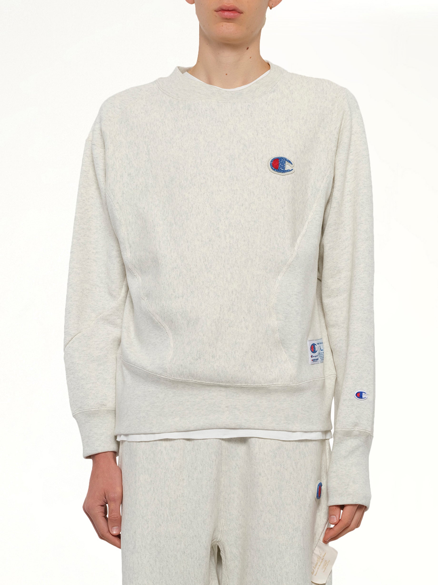 Undercover X Champion Sweatshirt in Oatmeal