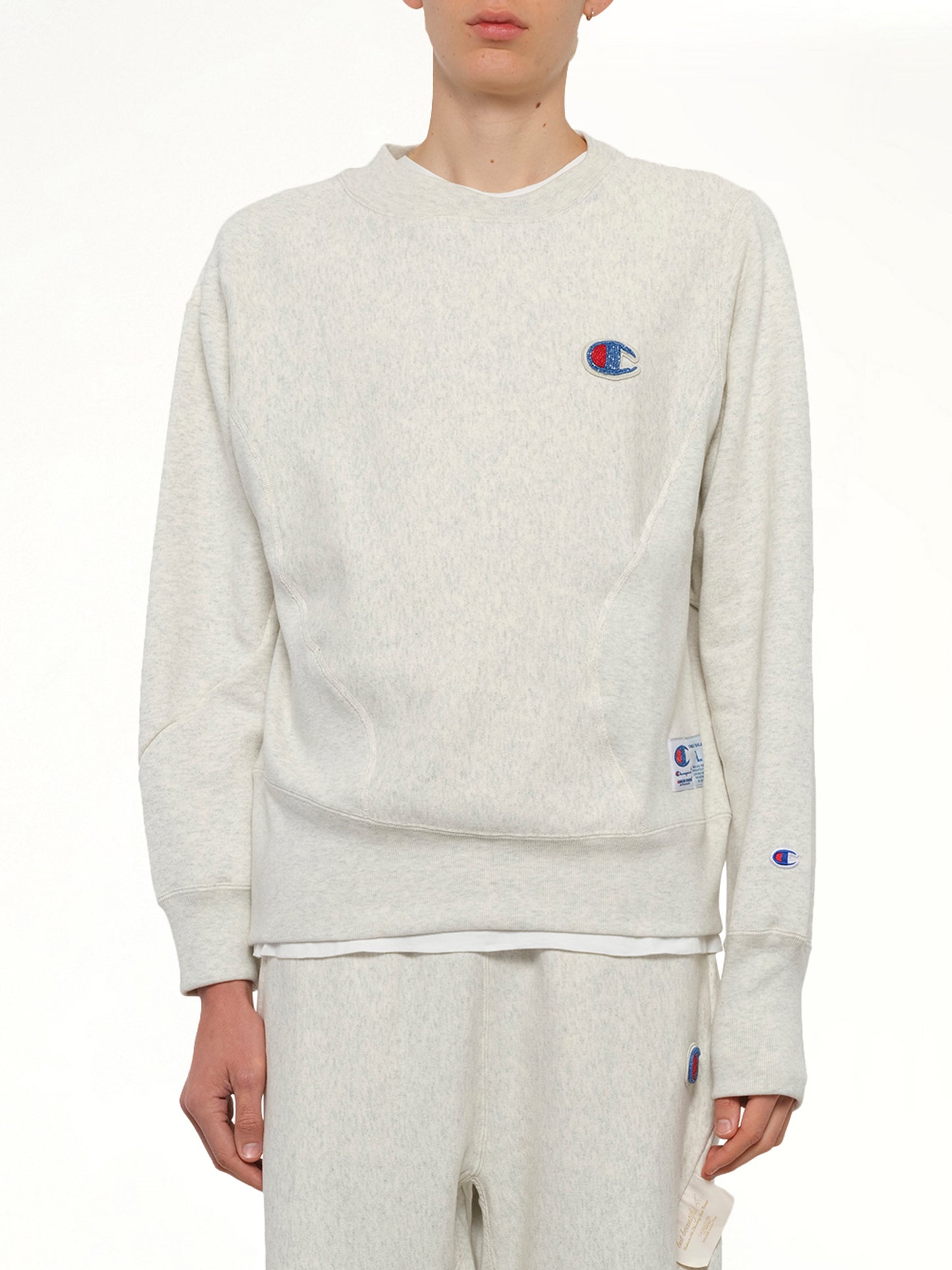 Undercover X Champion Sweatshirt in Oatmeal