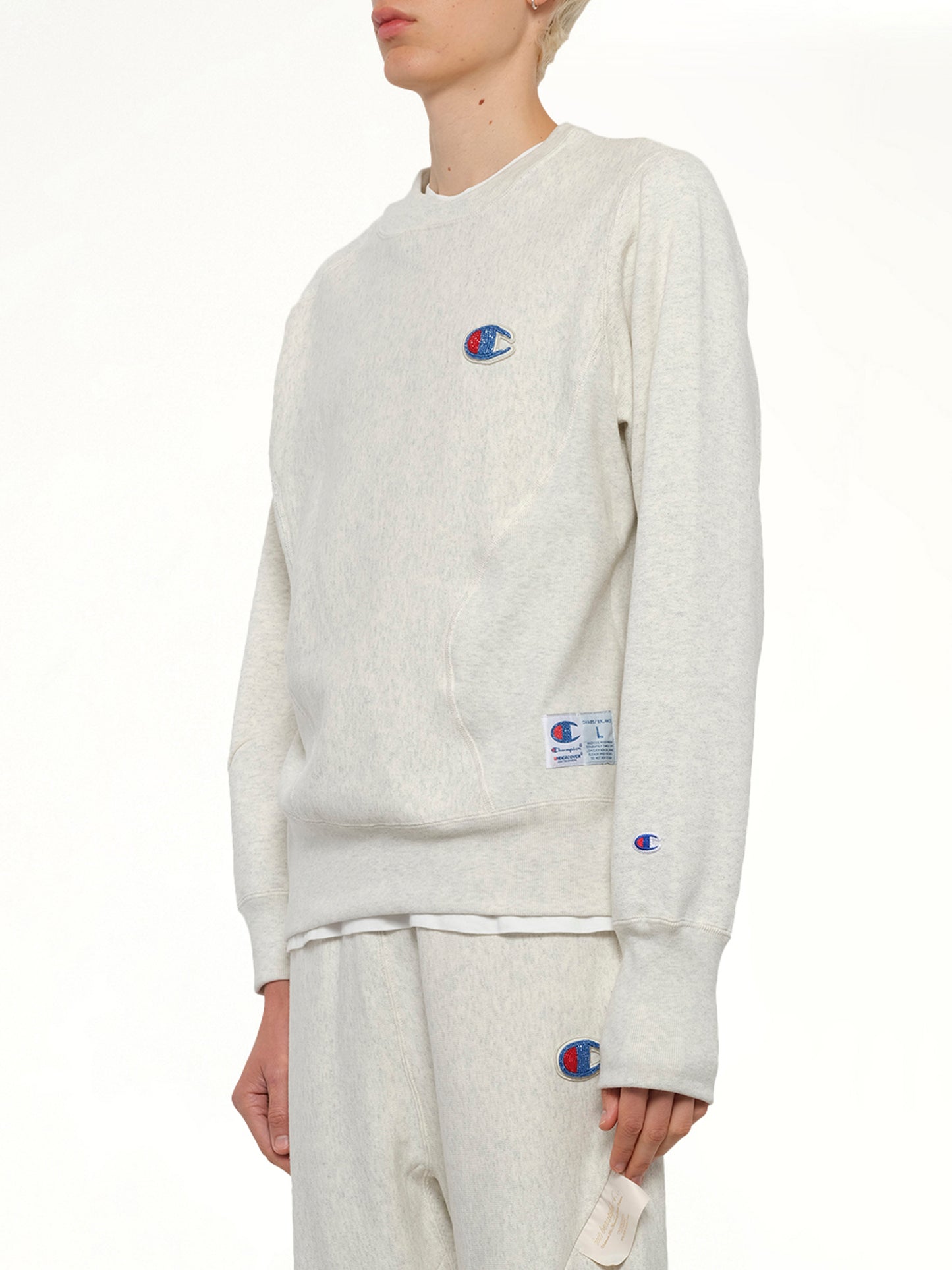 Undercover X Champion Sweatshirt in Oatmeal
