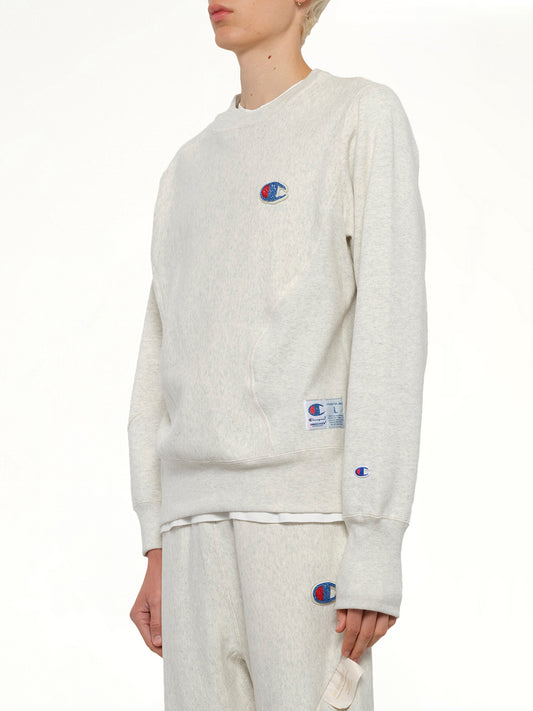 Undercover X Champion Sweatshirt in Oatmeal