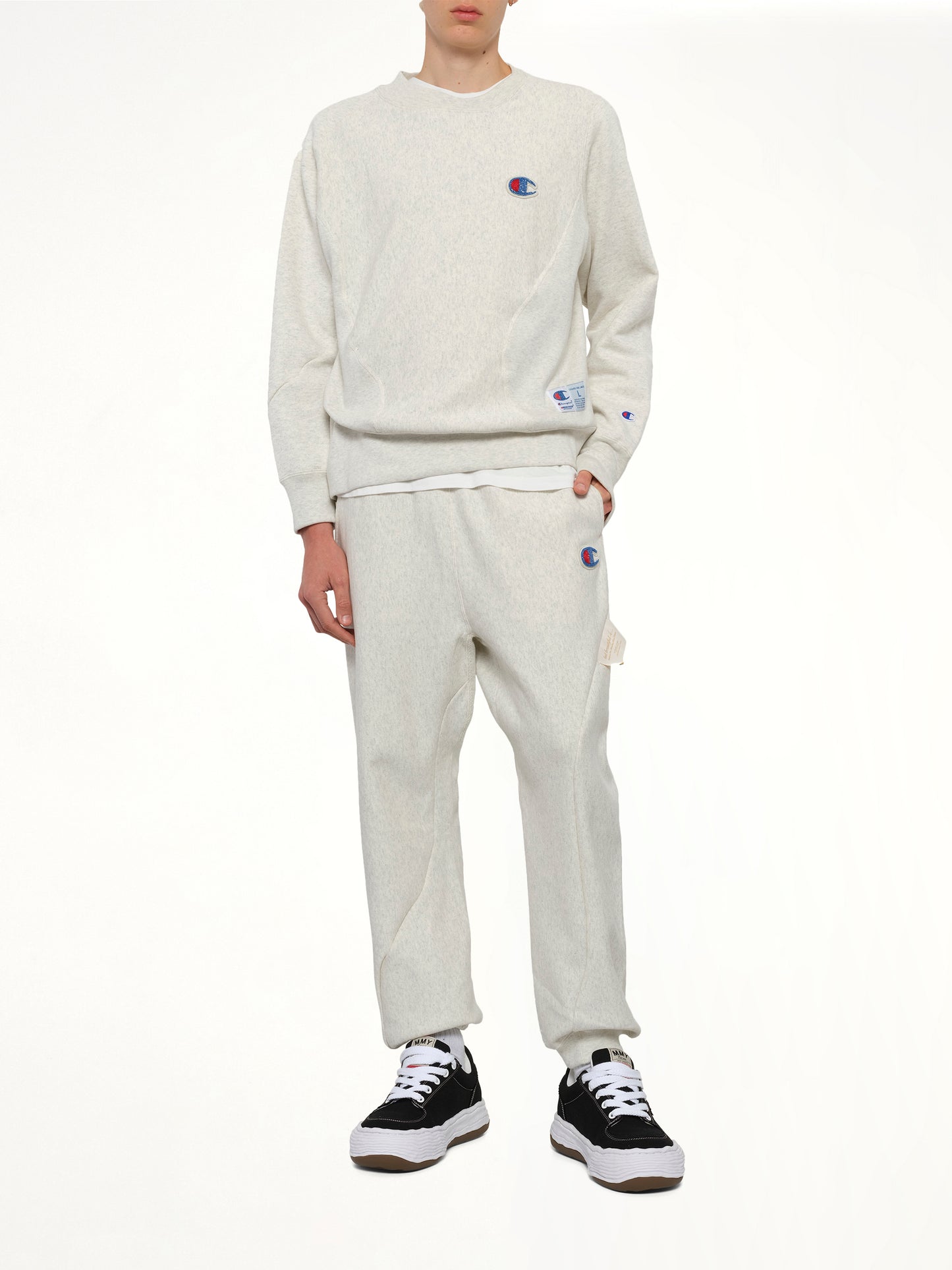 Undercover X Champion Sweatshirt in Oatmeal