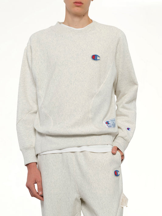 Undercover X Champion Sweatshirt in Oatmeal