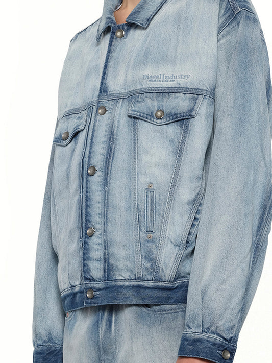 D-DENVER-FSI1 Debim Jacket in Blue