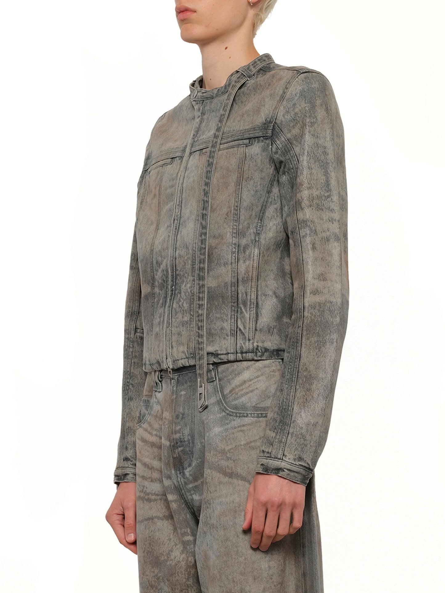 D-VULMAR-FSI Denim Jacket in Dirty Wash