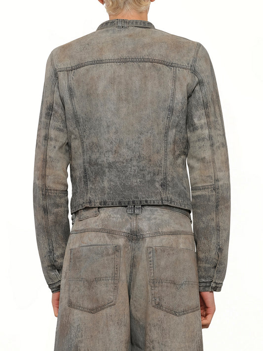 D-VULMAR-FSI Denim Jacket in Dirty Wash