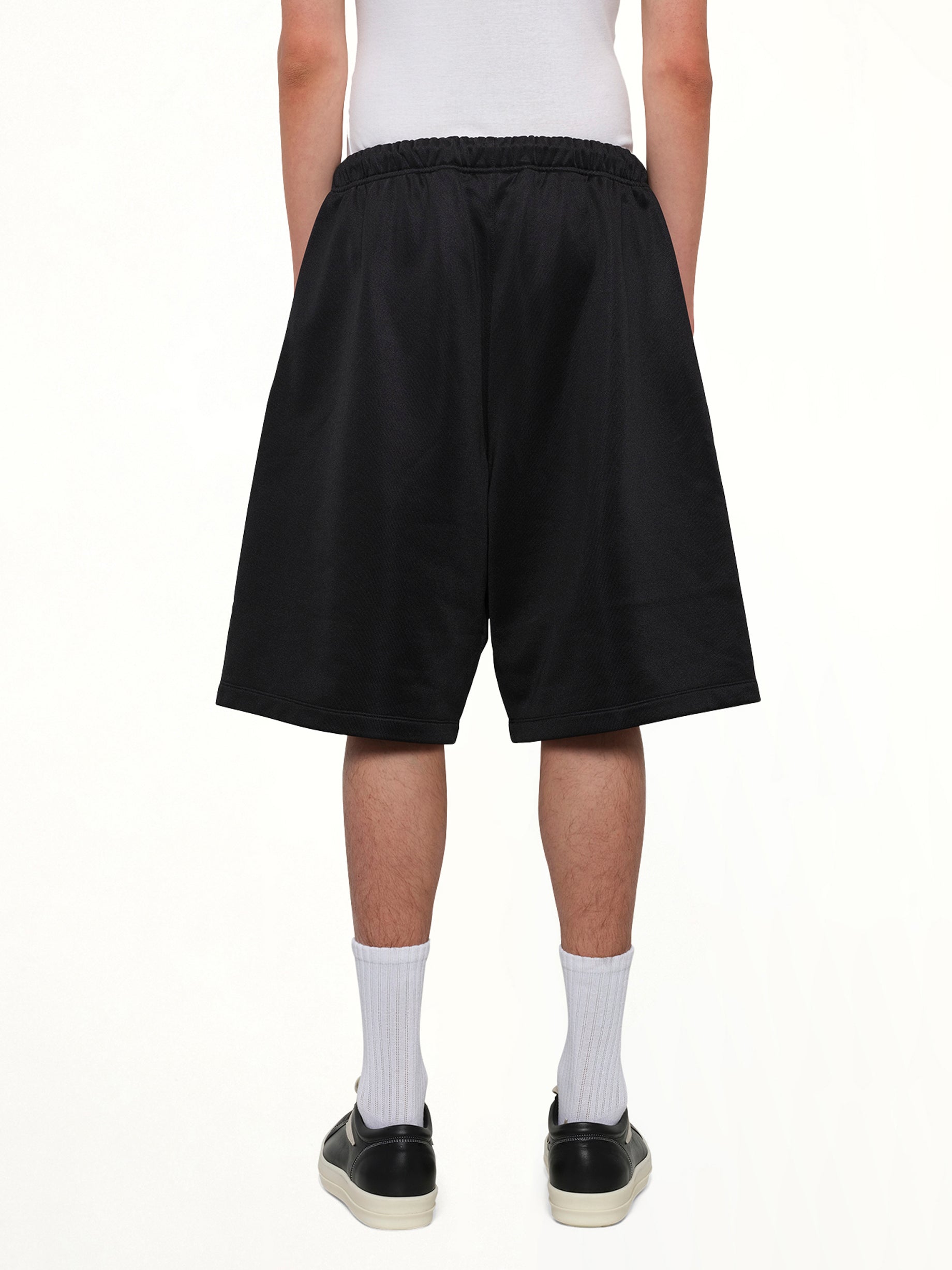Relaxed Sweatshort in Vintage Black