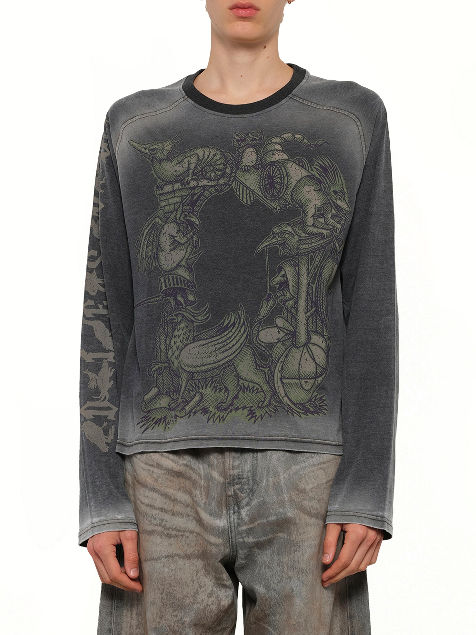 T-JORI-A LS T-Shirt in Black