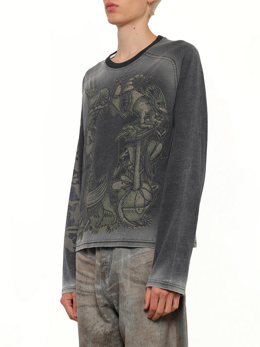 T-JORI-A LS T-Shirt in Black