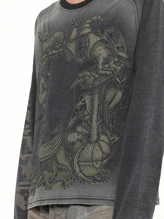 T-JORI-A LS T-Shirt in Black