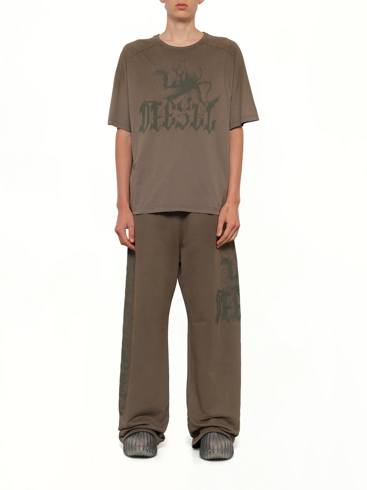 T-JUSSI-A T-Shirt in Brown