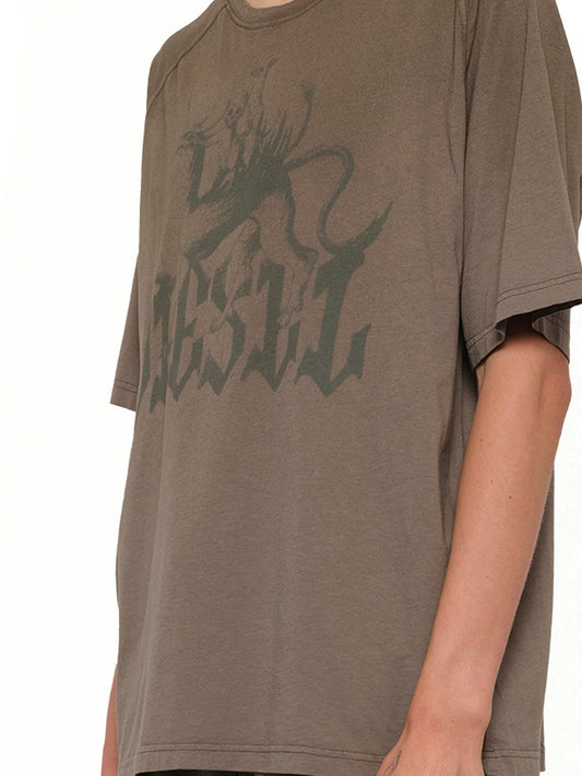 T-JUSSI-A T-Shirt in Brown