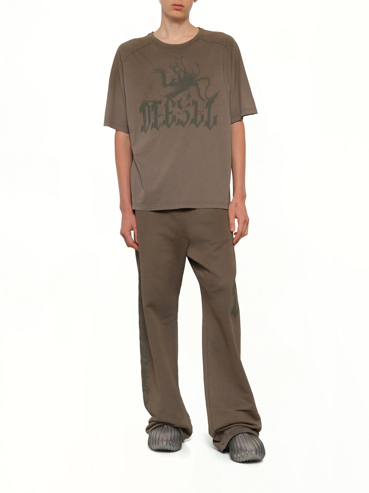 T-JUSSI-A T-Shirt in Brown
