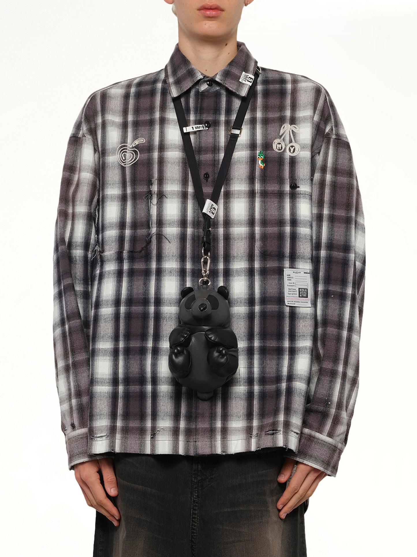 Panda Mini Bag in Black