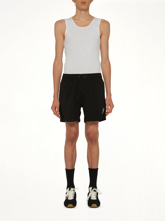 MA Core Logo Swim Trunk in Black