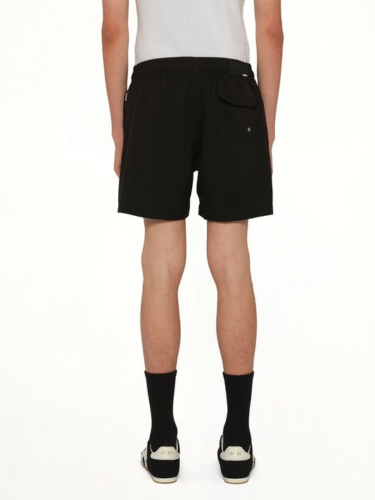 MA Core Logo Swim Trunk in Black